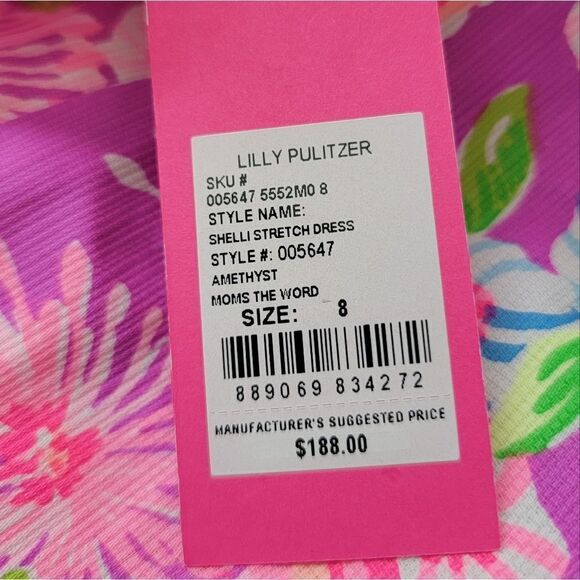 BNWT - Lilly Pulitzer Shelli Stretch Dress - Size 8 - Picture 9 of 10